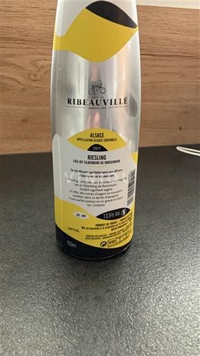 Alsace Riesling Ribeauvillé Les 6es Sélections de Ribeauvillé 2017