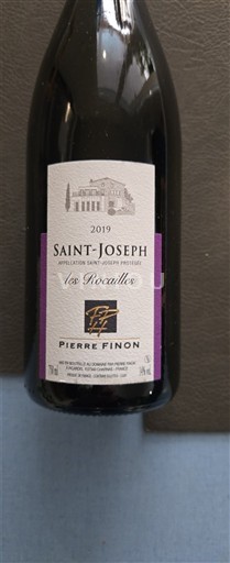 Thung lũng Rhône Saint-Joseph Pierre Finon Les Rocailles 2019