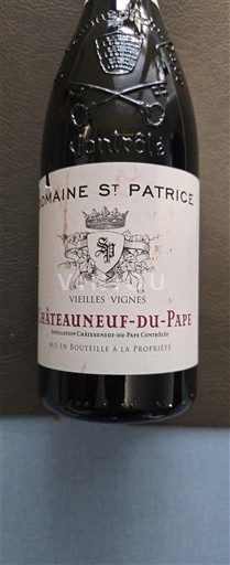 Rhônetal Châteauneuf-du-Pape Domaine Saint Patrice Vieilles Vignes 2016