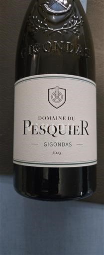 Rhônen laakso Gigondas Domaine Pesquier 2023