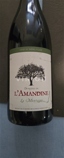 Valle del Rodano Côtes-du-rhône-villages Domaine L'Amandine La Montagne 2013