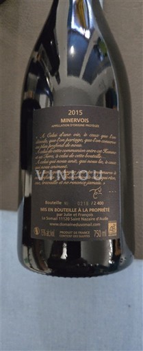 Languedoc Minervois Domaine Ledogar 2015