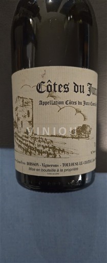 Jura Côtes-du-Jura Domaine Boisson Ohne Jahrgang