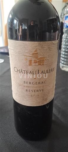 Lounais-Ranska Bergerac Château Laulerie Réserve 2015