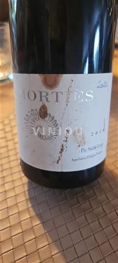 Languedoc Pic-saint-loup Mortiès Lelia 2014