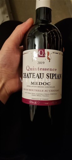 Bordeaux Médoc Château Sipian Quintessence 2019