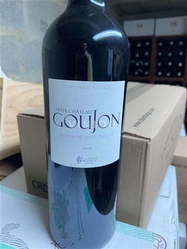 Bordeaux Montagne-saint-émilion Château Vieux Château Goujon 2018