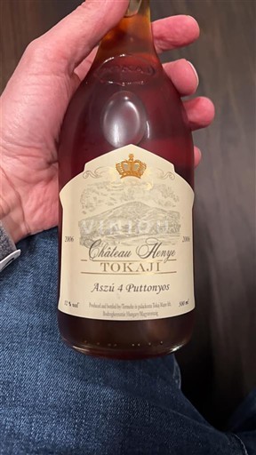 Tokaj Non specificato Château Hency Aszú 4 Puttonyos 2006