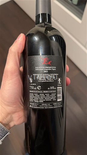 Weine Rouge sec San Marzano 2021 Italien Apulien Nicht spezifiziert DOC