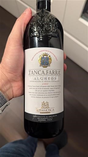 Vinos Rouge sec Tanca Farrà Sella & Mosca 2008 Italia Cerdeña Alghero DOC