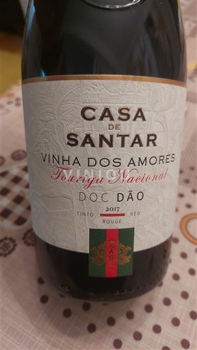 Bồ Đào Nha Dão Casa de Santar Vinha dos Amores Touriga Nacional 2017