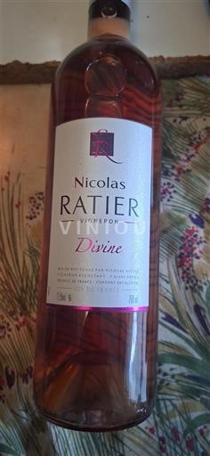 Wijnen Rosé sec Divine Nicolas Ratier 2024 Frankrijk Loirevallei Rosé de Loire AOC