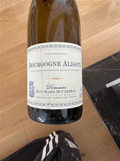 Bourgogne Bourgogne Aligoté Domaine Jean-Marie Bouzereau 2023