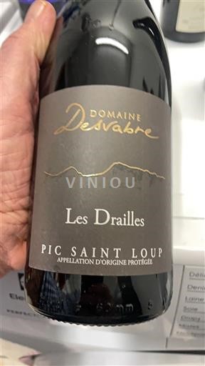 Languedoc Pic-saint-loup Domaine Svabre Les Drailles Ikke årgangsbestemt