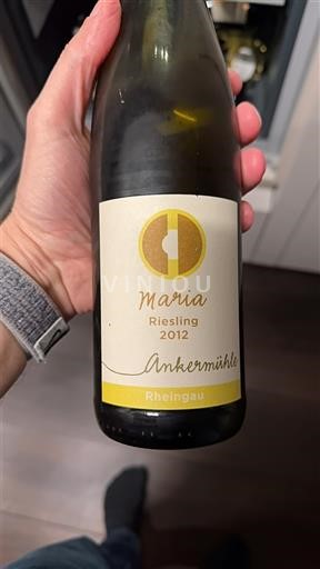Rượu vang Blanc sec Maria Ankermühle 2012 Đức Rheingau