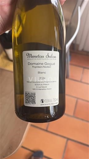 Weine Blanc sec Domaine Gogué 2024 Frankreich Loiretal Menetou-Salon AOC