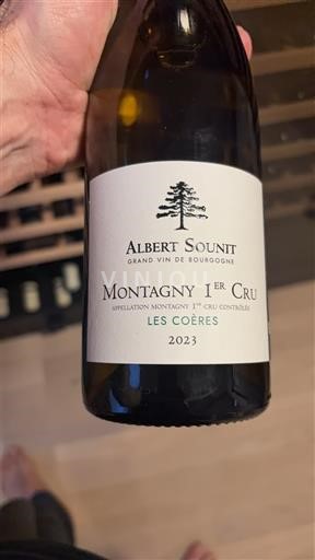 Bourgogne Premier Cru Albert Sounit Les Coères 2023