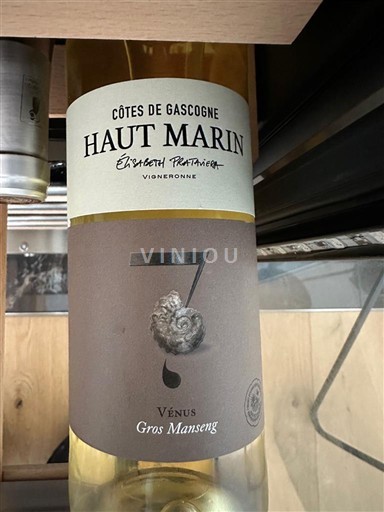 Sud-Ovest Côtes de Gascogne Haut Marin Vénus Gros Manseng 2022