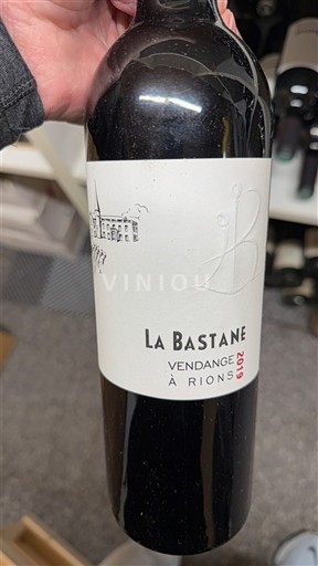 Bordeaux Premières Côtes de Bordeaux La Bastane Vendange à Rions 2019