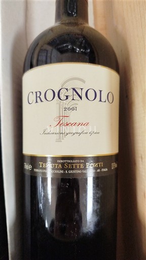 Toscana Ikke specificeret Tenuta Sette Ponti Crognolo 2001