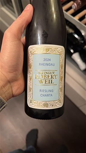 Rượu vang Blanc sec Riesling Charta Weingut Robert Weil 2024 Đức Rheingau