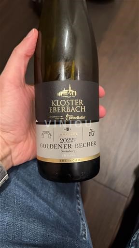 Rượu vang Blanc sec Goldener Becher Kloster Eberbach 2022 Đức Rheingau