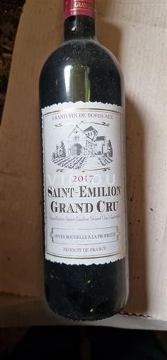 Bordeaux Saint-Émilion Grand Cru Château Les Vieux Maurins 2017