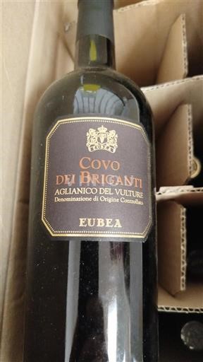 Basilicata Aglianico del Vulture Eubea Covo dei Briganti 2002