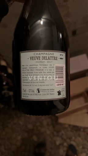 Champagne Veuve Delattre Premium Brut Senza annata