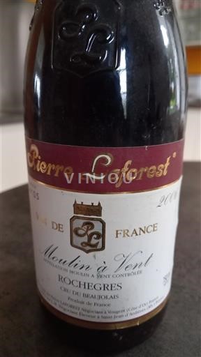 Beaujolais Moulin-à-vent Pierre Laforest Rochegrès 2006