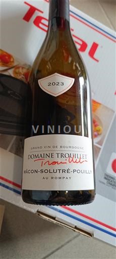 Burgundija Mâcon in Mâcon-villages Domaine Trouillet Mon Liu 2023