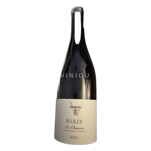 Vin Rouge sec La Chaume Devevey 2021 France Bourgogne Rully AOC