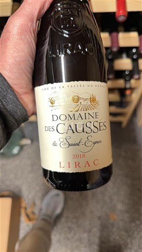 Vale do Ródano Lirac Domaine S Causses & Saint-Eynes 2018
