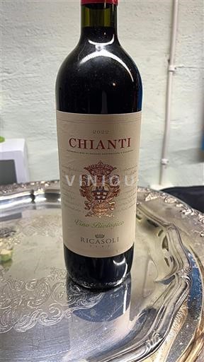 Víno Rouge sec Ricasoli 2022 Itálie Toskánsko Chianti DOC