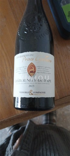 Rhônen laakso Châteauneuf-du-Pape Les Granges du Prince Cardinal 2022