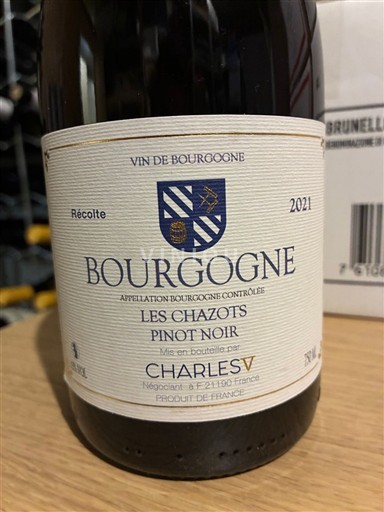 Bourgogne Charles V Les Chazots 2021