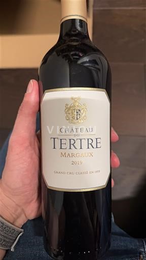 Bordeaux Margaux Grand Cru Château Tertre 2019