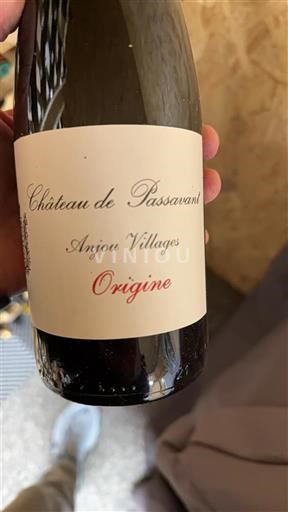 Loire Valley Anjou Villages Château Passavant Origine 2016