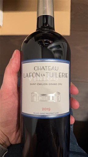 Bordeaux Saint-Émilion Grand Cru Grand Cru Château Lafon La Tuilerie 2019
