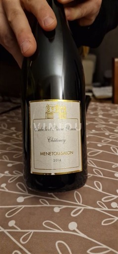 Viinit Blanc sec Châtenoüy Isabelle et Pierre Clément 2014 Ranska Loiren laakso Menetou-Salon AOC