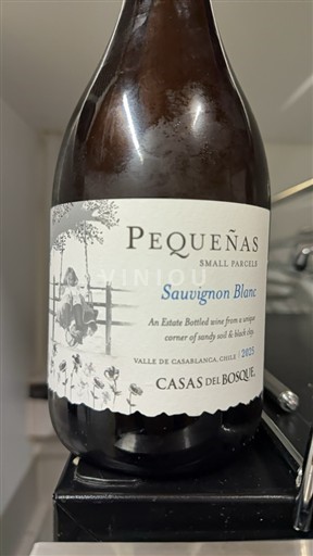Vini Blanc sec Pequeñas Casas del Bosque 2023 Cile Valle di Casablanca