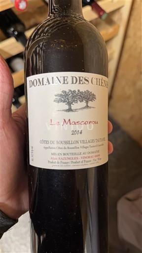 Roussillon Non specificato Domaine S Chênes Le Mascarou 2014