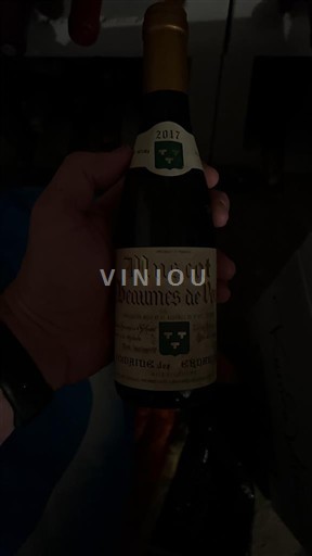 Viinit Blanc moelleux Domaine S Bernardins 2017 Ranska Rhônen laakso Muscat de Beaumes de Venise AOC