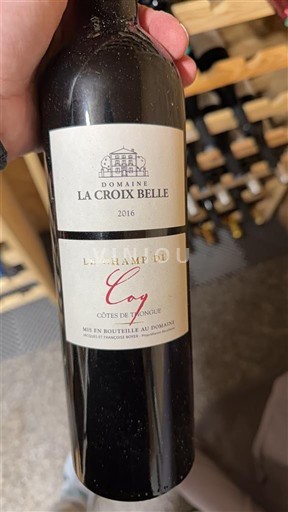 Languedoc-Roussillon Côtes de Thongue Domaine La Croix Belle La Champ du Coq 2016