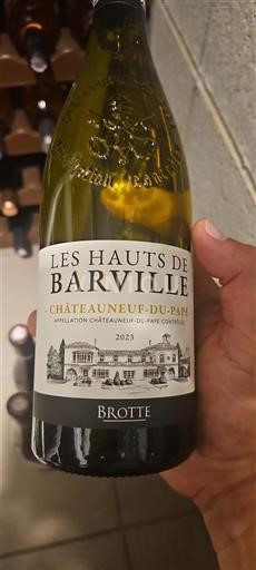Rhône-dalen Châteauneuf-du-Pape Brotte Les Hauts de Barville 2023