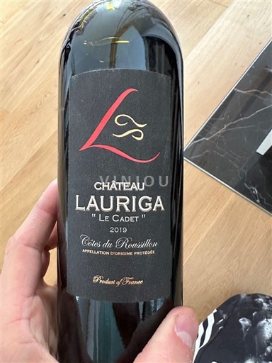 Roussillon Côtes-du-Roussillon Château Lauriga Le Cadet 2019