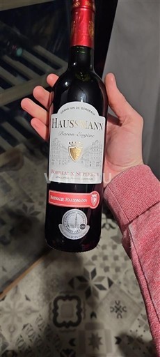 Bordeaux Bordeaux Supérieur Haussmann Réserve Spéciale 2022