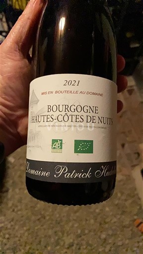 Бургундія Не вказано Domaine Patrick Hudelot 2021