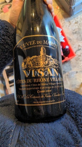 Rhônetal Nicht spezifiziert La Cave Les Coteaux de Visan du Marot 2004