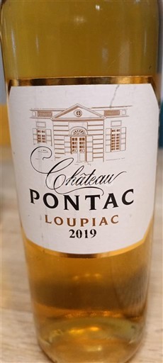 Burdeos Loupiac Château Pontac 2019